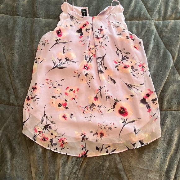 Tops - Purple blouse —- large
